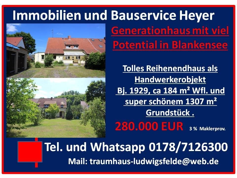 Charmantes Generationshaus in Blankensee – Raumwunder mit viel Potenzial in ruhiger Lage 