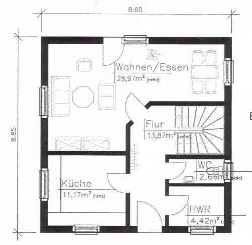 Einfamilienhaus Typ Brandenburg EG